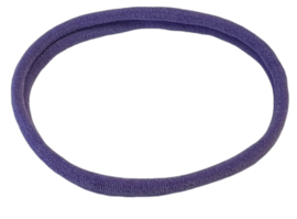 Elastisch haarbandje nylon helderpaars, soepel