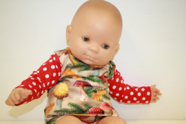 Baby meisjesshirt paddestoel 62-80