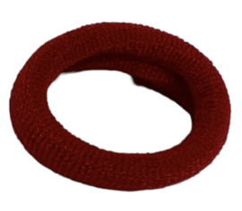 Haarelastiekje nylon mini 20 mm, rood