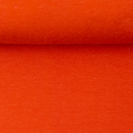 Boordstof: oranje (Swafing kleur 425 seizoen 2023) Rondgebreid 48 cm. Per 25 cm