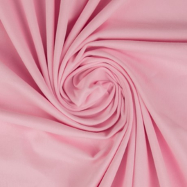 Effen tricot: pastel pink (Swafing kleur 431), per 25 cm