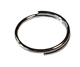 Half- dubbel rings 10 mm /open jump rings per 10 stuks