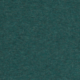 Boordstof: melange groen (Swafing kleur 1563) 48 cm rondgebreid, per 25 cm