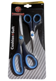 Mundial soft-grip schaar 21,6 cm (+gratis schaar  14 cm)
