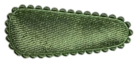 kniphoesje satijn effen groen 3 cm