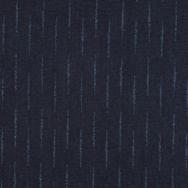 Denim jacquard stripes, per 25 cm