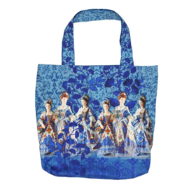 Tassenpaneel: Delft blue elegance, 112x150 cm