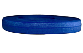 Elastisch band kobaltblauw 16 mm per 0,5 meter