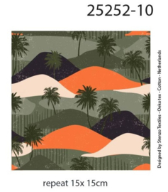 Tricot: Palm beach (Stenzo), per 25 cm