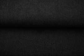 Uni stretch denim: zwart (Stenzo), per 25 cm