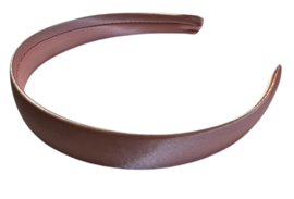 Haarband 20 mm satijn, zachtroze