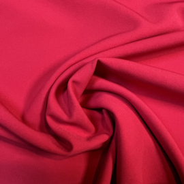 Lollipop pink stof met veel stretch (Editex) per 25 cm