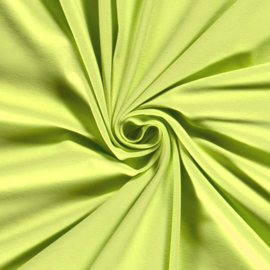 Tricot: effen limoen groen per 150x150cm coupon