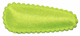 kniphoesje satijn neon geel-groen 3 cm