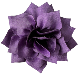 Chiffon lotus bloem 8 cm paars