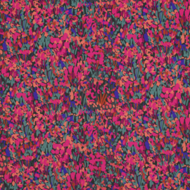 Lenzing Ecovero digital: COLORFUL GARDEN DARK GREEN by NERIDA HANSEN, per 25 cm