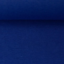 Brushed joggingstof: royal blue (Swafing kleur 255 HW23/24), per 25 cm