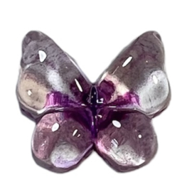 Vlindertje 10mm lila