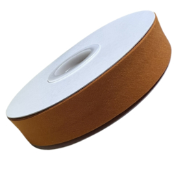 Biaisband 20mm katoen oker, per meter