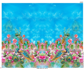Panel digitale tricot: Summer paradise 120x150 cm Stenzo