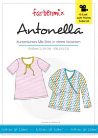 Farbenmix naaipatroon Antonella: voor dames S (34/36) - XXL (50/52)