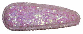 Kniphoesje glitter PASTEL ROZE, 55 mm