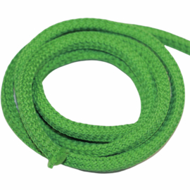 Koord vierkant 5mm groen per meter