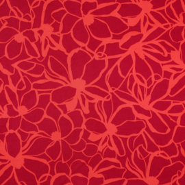 Cotton satin: MAGNOLIA MAGENTA by NERIDA HANSEN, per 25 cm