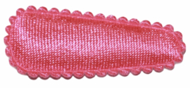 kniphoesje satijn effen neon roze 3 cm. Per 10 stuks.