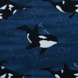 Tricot: Arctic animals by JaTiJu -Orka's (Swafing), per 25 cm