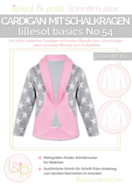 Lillesol & Pelle girls vest met sjaalkraag Maat 80-164