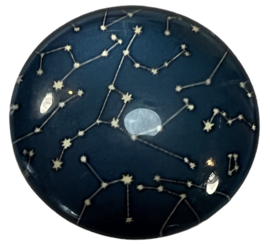 Glas cabochon 25mm: sterrenbeelden