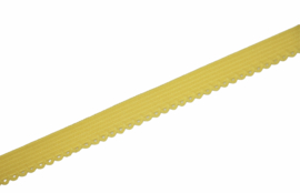 Elastisch kantje geel 9 mm per 0,5 meter