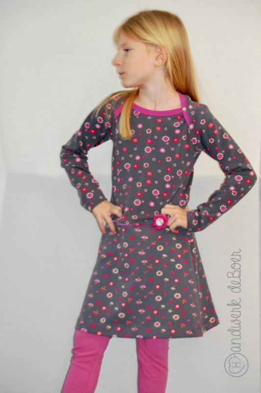 Ongekend Farbenmix naaipatroon Ophelia shirt en jurk. XJ-15