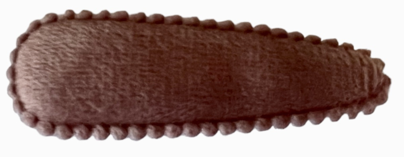 kniphoesje fluweel oudroze 5 cm