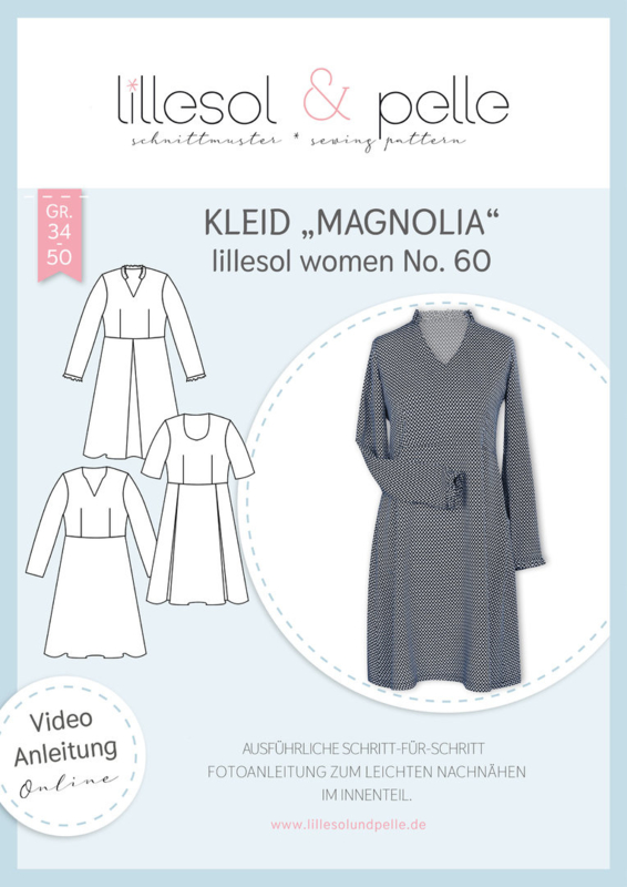 Lillesol & Pelle women jurk Magnolia Nr maat 34 t/m 50 | Lillesol & Pelle women | Pippi & Kokel