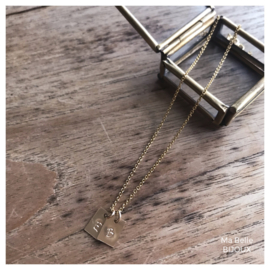 Ketting Your Story | gold filled