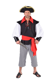 Piraat kostuum deluxe