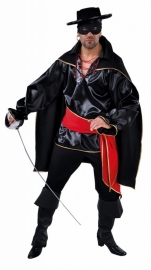 Zorro kostuum Luxe
