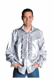 zilveren Roezel blouse disco