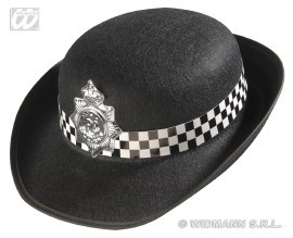 Engelse politie dameshoed | Hoeden en petten | GROTE MATEN - CARNAVALSKLEDING GOEDKOPE