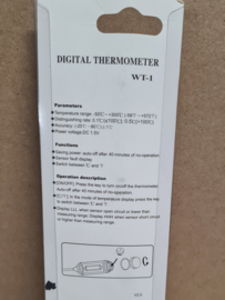 Digitale thermometer WT-1