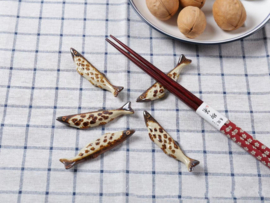 せいかつ Nippon Chopstick Holder Pacific Saury Sanma 6pcs