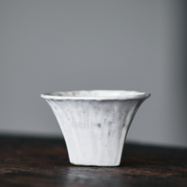 せいかつ Nippon Toki Handmade Sakecup White (shiro 5.8*3.6cm  22ml)