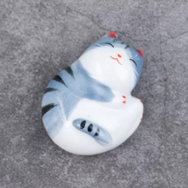 Nippon Chopstick Holder Sleepy Cats 5pcs