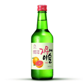 JINRO Soju Chamisul Grapefruit 13% 350ml