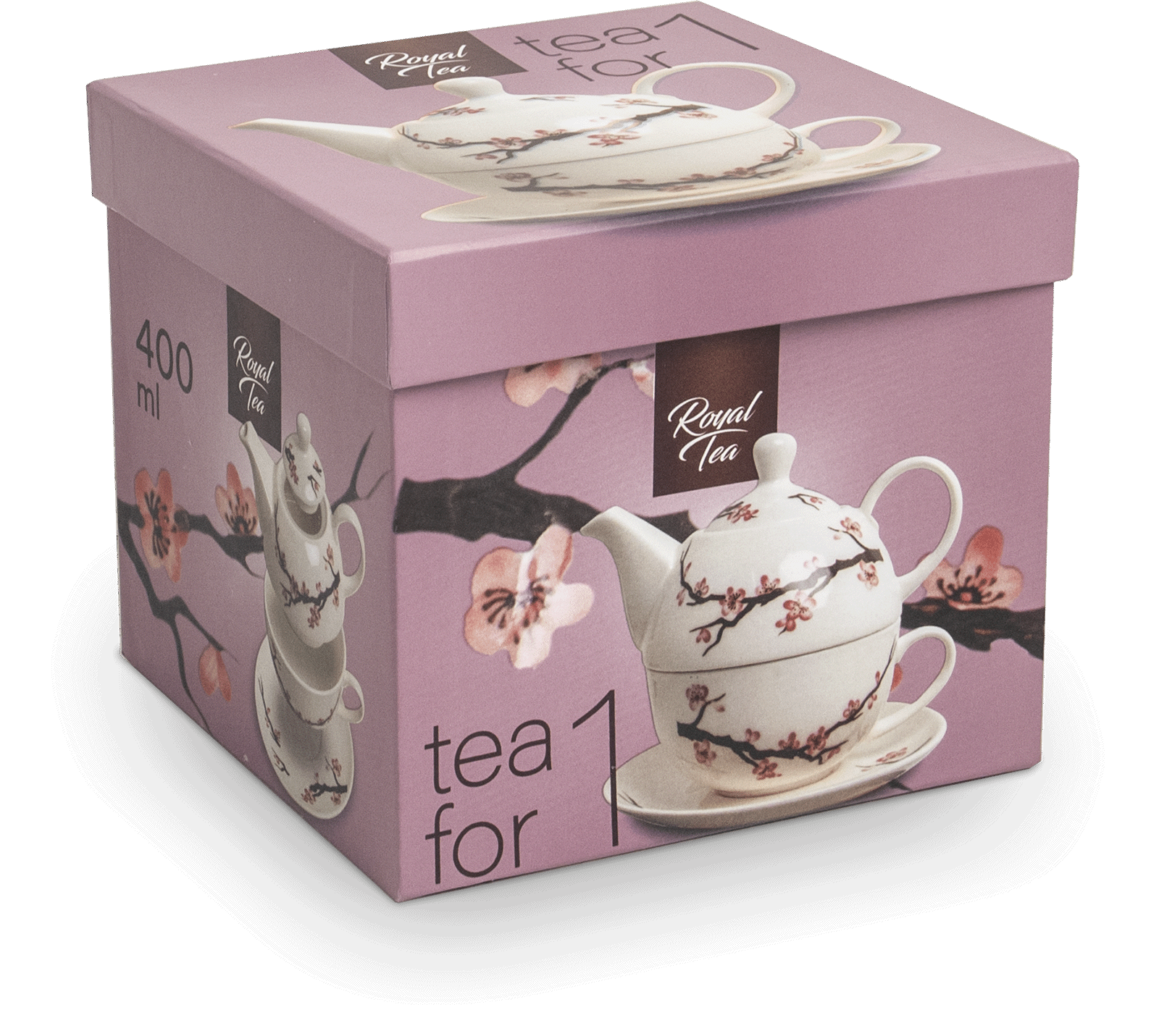 Teapot & Cup Sakura blossom 300ml