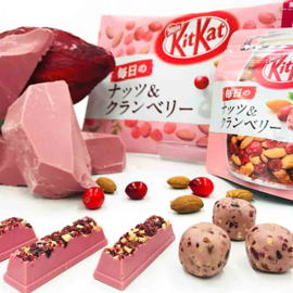 KitKat Rich Everyday Nuts & Cranberry Ruby Chocolate 12 pcs