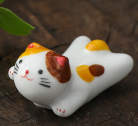 せいかつ Nippon Chopstick Holder Cutty Cats 5pcs