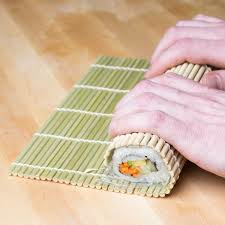 Sushi Mat Prefessional Bamboo 24x24cm